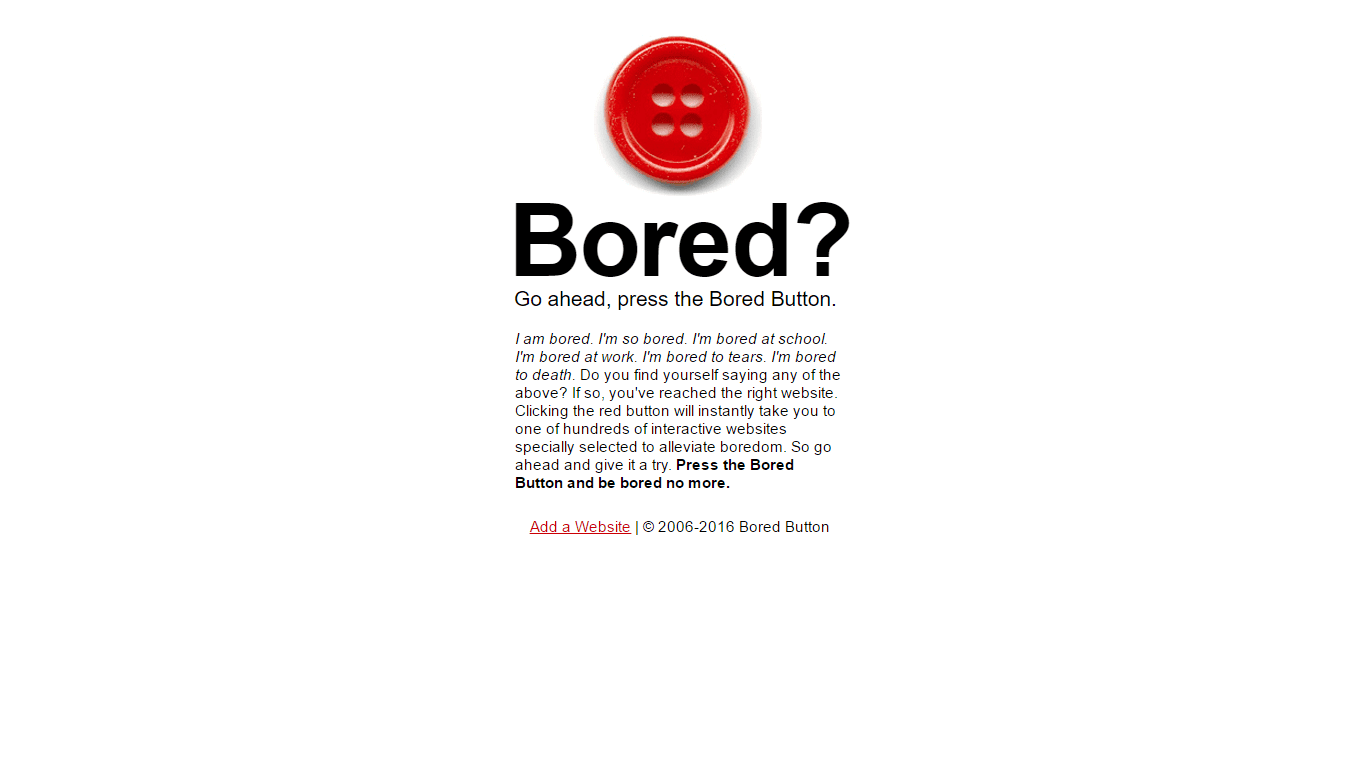 5 Awesome Websites from BoredButton.com